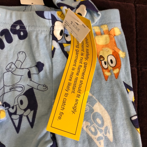BLUEY 2-Piece Snug Fit Pajama Set Size 12 Months - Picture 4 of 8